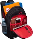 Школьный рюкзак Grizzly RB-352-4 (черный/красный) фото 6