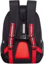 Школьный рюкзак Grizzly RB-352-4 (черный/красный) фото 7