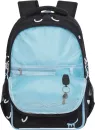 Школьный рюкзак Grizzly RB-354-3 (черный/голубой) icon 4