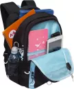 Школьный рюкзак Grizzly RB-354-3 (черный/голубой) icon 5