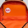 Школьный рюкзак Grizzly RB-355-1 (черный/оранжевый) фото 3