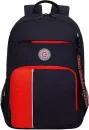 Школьный рюкзак Grizzly RB-355-2 (черный/красный) фото 2