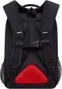 Школьный рюкзак Grizzly RB-356-1 (черный/красный) фото 4