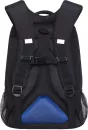Школьный рюкзак Grizzly RB-356-2 (черный/синий) фото 3