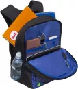 Школьный рюкзак Grizzly RB-356-2 (черный/синий) фото 7