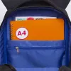 Школьный рюкзак Grizzly RB-356-2 (черный/синий) фото 8