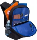 Школьный рюкзак Grizzly RB-356-4 (черный/синий) фото 3