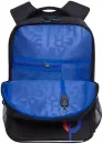 Школьный рюкзак Grizzly RB-356-4 (черный/синий) фото 5