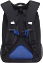 Школьный рюкзак Grizzly RB-356-5 (черный/синий) фото 3