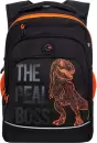 Школьный рюкзак Grizzly RB-450-3f (черный/оранжевый) icon