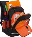 Школьный рюкзак Grizzly RB-450-3f (черный/оранжевый) icon 6