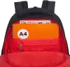 Школьный рюкзак Grizzly RB-452-7 (черный/красный) icon 8