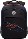 Школьный рюкзак Grizzly RB-456-4 (черный/оранжевый) icon 2
