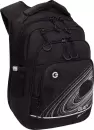 Школьный рюкзак Grizzly RB-550-3 (черный/белый) icon
