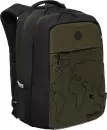 Школьный рюкзак Grizzly RB-556-5 (черный/хаки) icon