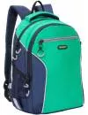 Рюкзак школьный Grizzly RB-963-1 (зеленый/темно-синий) фото 2