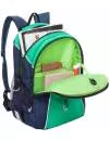 Рюкзак школьный Grizzly RB-963-1 (зеленый/темно-синий) фото 4