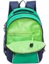Рюкзак школьный Grizzly RB-963-1 (зеленый/темно-синий) фото 5