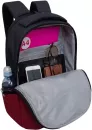 Городской рюкзак Grizzly RD-341-2 (черный/красный) фото 4