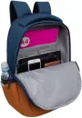 Городской рюкзак Grizzly RD-341-2 (синий/оранжевый) фото 10
