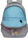 Школьный рюкзак Grizzly RG-360-2 (серый) фото 4