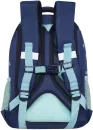 Школьный рюкзак Grizzly RG-360-5 (синий/мятный) фото 3