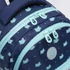 Школьный рюкзак Grizzly RG-360-5 (синий/мятный) фото 5