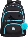 Школьный рюкзак Grizzly RG-362-1 (черный) фото 2