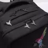 Школьный рюкзак Grizzly RG-566-8 (черный/розовый) icon 9