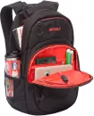 Школьный рюкзак Grizzly RQ-003-31 (черный/красный) фото 5