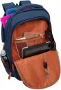 Городской рюкзак Grizzly RQ-310-1 (синий/коричневый) фото 4