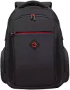 Городской рюкзак Grizzly RQ-310-2 (черный/красный) фото 2