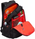 Городской рюкзак Grizzly RQ-310-2 (черный/красный) фото 3