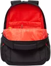 Городской рюкзак Grizzly RQ-310-2 (черный/красный) фото 4