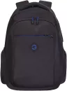 Городской рюкзак Grizzly RQ-310-2 (черный/синий) фото 2
