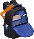 Городской рюкзак Grizzly RQ-310-2 (черный/синий) фото 5
