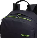 Школьный рюкзак Grizzly RQL-118-31 (черный/салатовый) фото 12