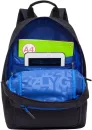 Школьный рюкзак Grizzly RQL-118-31 (черный/синий) фото 4
