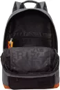 Школьный рюкзак Grizzly RQL-218-3 (черный/кирпичный) фото 3