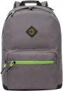 Школьный рюкзак Grizzly RQL-218-9 (серый/салатовый) фото 2