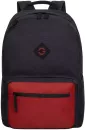 Городской рюкзак Grizzly RQL-318-1 (черный/красный) фото 2