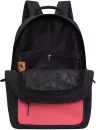 Городской рюкзак Grizzly RQL-318-1 (черный/лососевый) фото 5