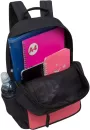 Городской рюкзак Grizzly RQL-318-1 (черный/лососевый) фото 6