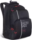 Школьный рюкзак Grizzly RU-030-31 (черный/красный) icon