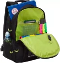 Школьный рюкзак Grizzly RU-033-22 (салатовый) фото 4