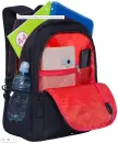 Школьный рюкзак Grizzly RU-132-2 (черный/красный) фото 5