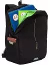 Городской рюкзак Grizzly RU-134-11 (черный/салатовый) фото 4