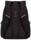 Городской рюкзак Grizzly RU-135-31 (черный/бирюзовый) фото 3