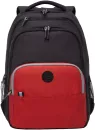 Школьный рюкзак Grizzly RU-330-6 (черный/красный) фото 2