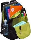 Школьный рюкзак Grizzly RU-332-3 (черный/салатовый) фото 6